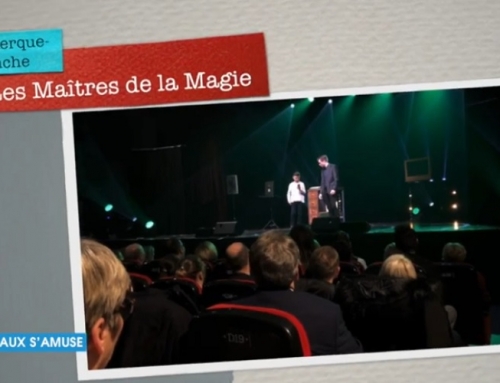 Margaux s&rsquo;amuse avec les Maîtres de la Magie à Coudekerque-Branche